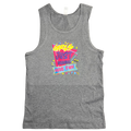 Girls Just Wanna Have Fun Women's Gray Tank- Size Small