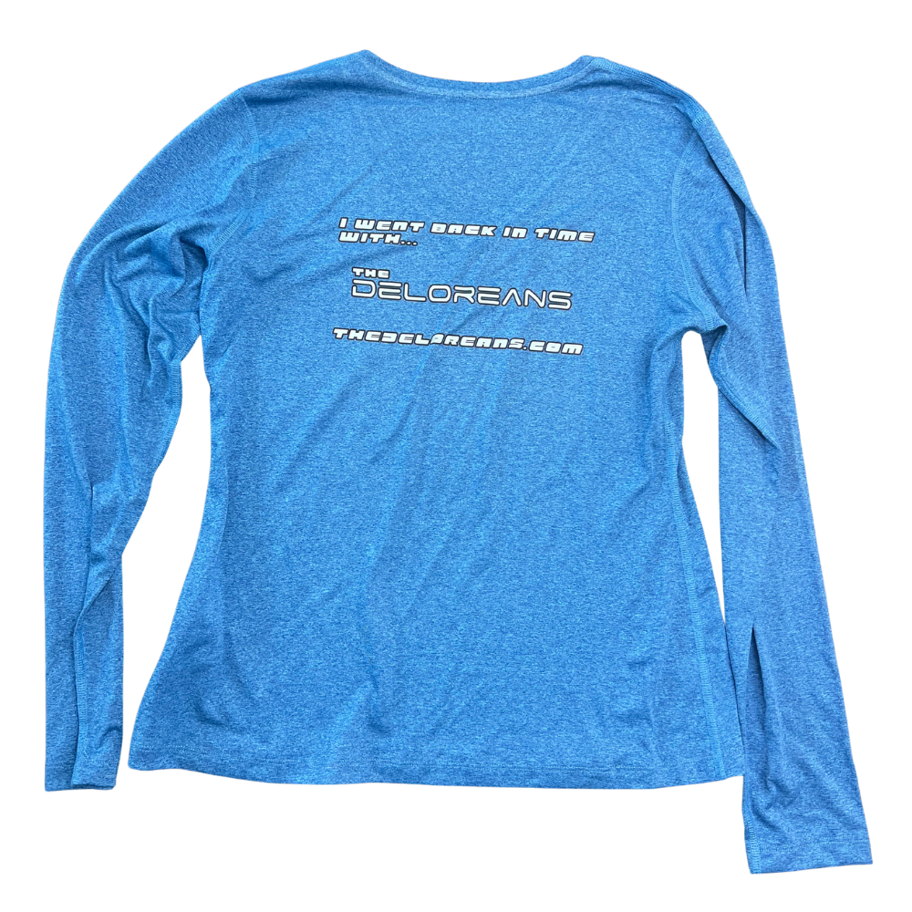 Back to the 80's Women's Athletic Long Sleeve Tee- Size Large