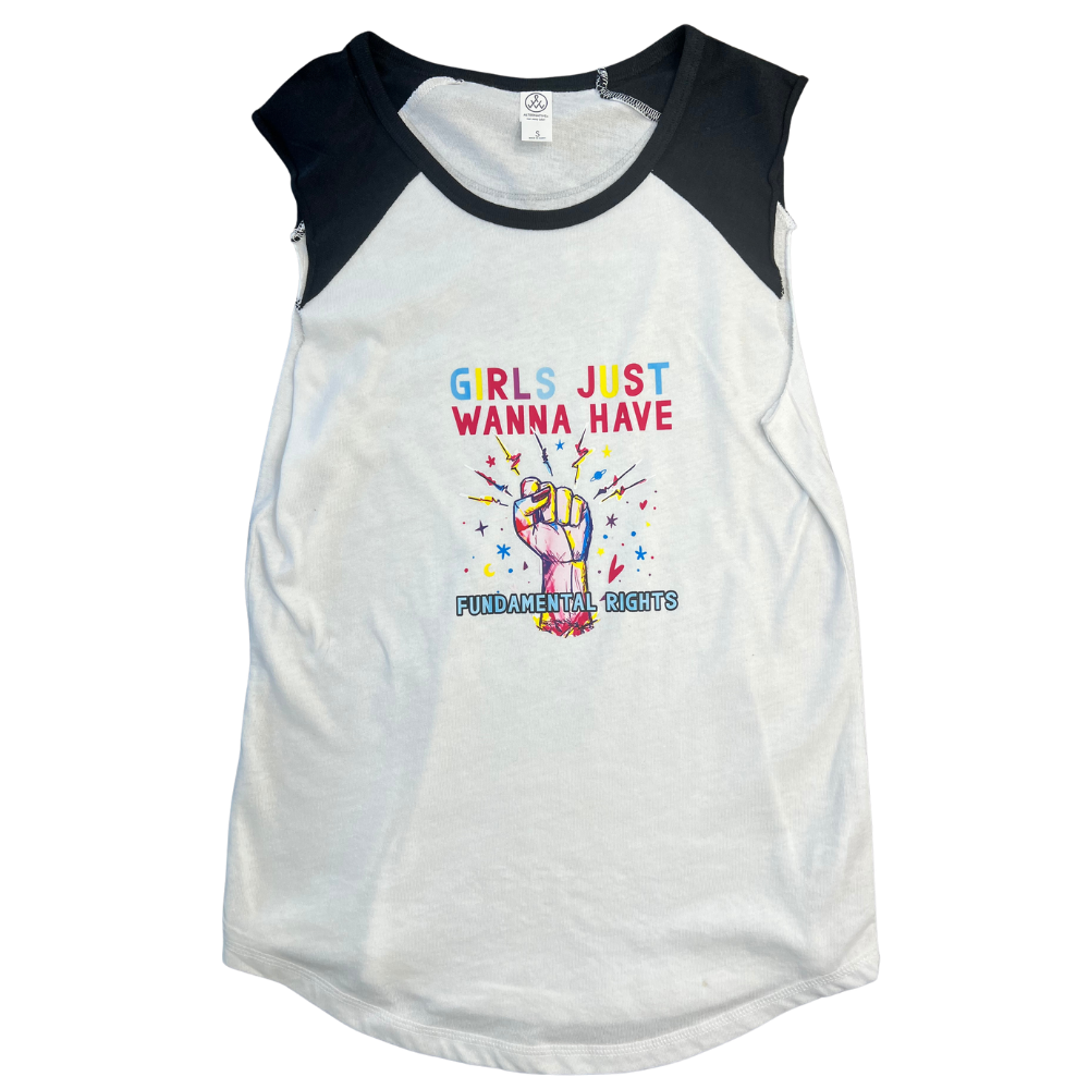 Girls Just Wanna Have Fundamental Rights! Women's Soft Tank Tee – Size Small