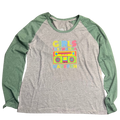 Girls Just Wanna Have Fun Soft Baseball Women's Tee- Size Large