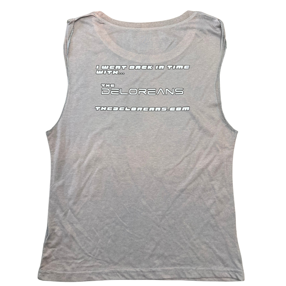 Soft Vintage Old School Cool Gray Tank Top