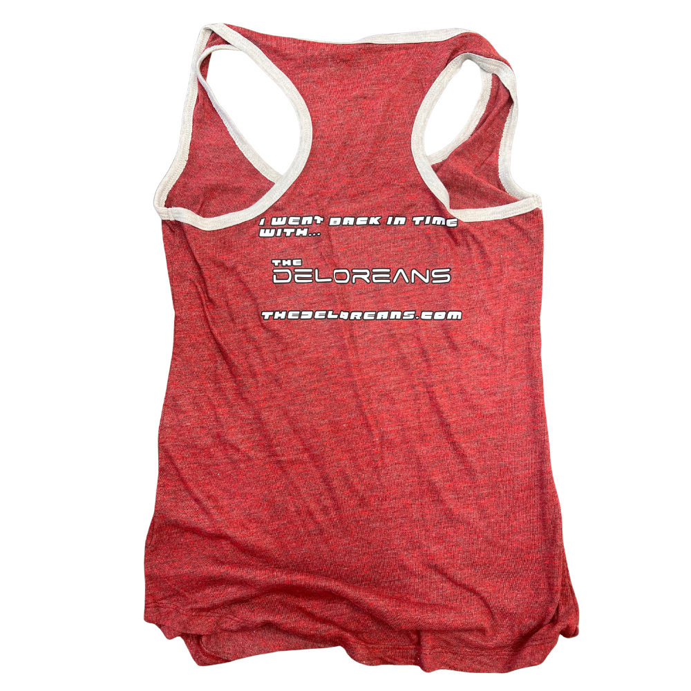 70's Born, Raised in the 80's, and Got to Party  in the 90's Soft Red Classic Tank- Large