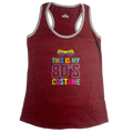 This is My 80's Costume Women's Soft Red Tank Top- Size Large