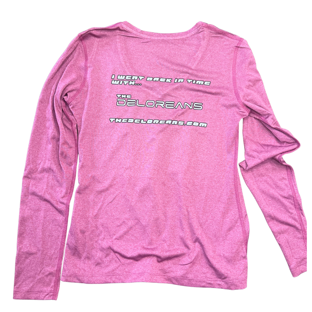 Vintage Tape Women's Athletic V-Neck Long Sleeve Tee- Size Small